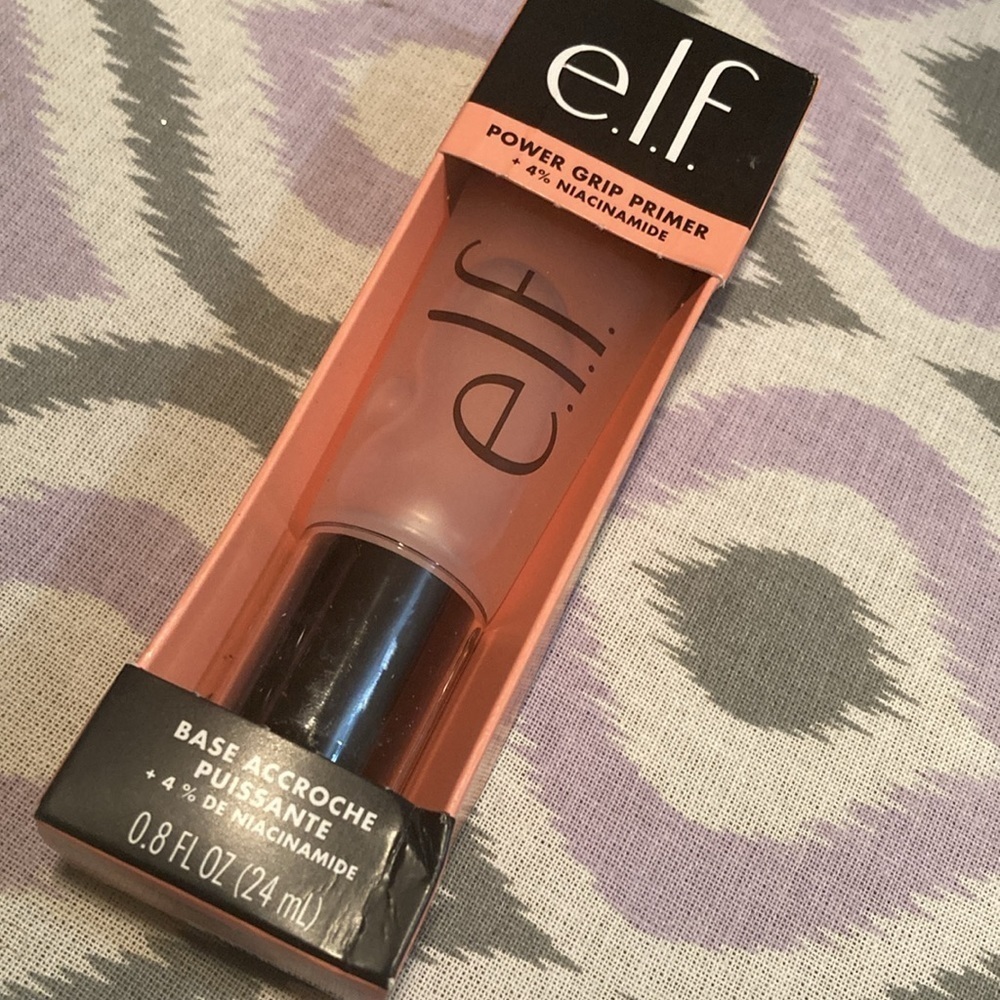 e.l.f. Power grip primer 4% niacinamide clear gel primer .8 fl Oz (24ml) new - Picture 3 of 3